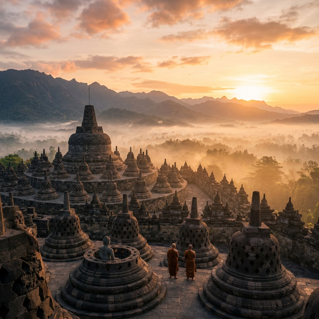 Heritage Borobudur & Temple Tour